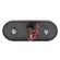 LANTERNA VERMELHA LATERAL OVAL DAS CARRETAS FACCHINI SEM SUPORTE DE LED BIVOLT COM FIO DE 2 VIAS MODELO ORIGINAL - LANT121B-VM-I