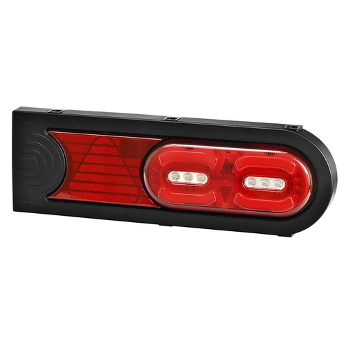 LANTERNA TRASEIRA COMPLETA UNIVERSAL DE LED 24V E CONECTOR DE 5 VIAS PARA AMBOS OS LADOS - LANT165A