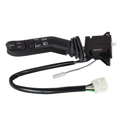 CHAVE DE SETA COM 9 TERMINAIS LAMPEJO DO FAROL LUZ ALTA BAIXA E PILOTO AUTOMÁTICO DO SCANIA - CHAV34A-I