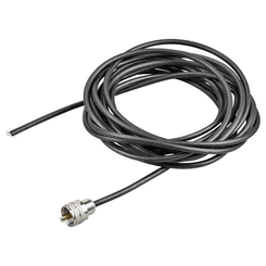 CABO COAXIAL RG 58 COM CONECTOR UHF MACHO PARA INSTALAÇÃO DE ANTENAS COM 5,475 METROS - CABO16B