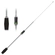 ANTENA PX ARGENTINA CANARINHO COM 1/4 DE ONDA E 1,84M SEM PROLONGADOR COM BASE ESPECIAL MAX E BOBINA CENTRAL - ANTE10A