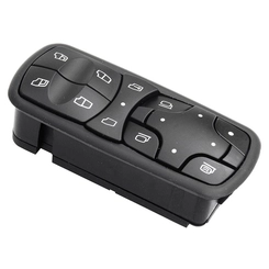 INTERRUPTOR DE ACIONAMENTO DE VIDRO ELÉTRICO COM DESEMBAÇADOR E REGULAGEM DOS RETROVISORES DO MERCEDES BENZ LADO ESQUERDO - INTE09A
