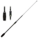 ANTENA PX VIÚVA NEGRA CANARINHO COM 1/4 DE ONDA E 1,84M SEM PROLONGADOR COM BASE ESPECIAL MAX E BOBINA CENTRAL - ANTE08A