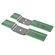 KIT DE SUPORTE DA BUZINA MARÍTIMA AUTOCOLANTE COM 02 PEÇAS DE INOX - KITS90