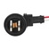 CONECTOR ELÉTRICO DE 2 VIAS COMPLETO PARA O FAROL PRINCIPAL DO MERCEDES BENZ - CONE156