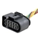 CONECTOR ELÉTRICO DE 10 VIAS PARA O FAROL PRINCIPAL DO VOLVO - CONE64B