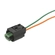 CONECTOR ELÉTRICO COMPLETO DE 2 VIAS PARA FAROL AUXILIAR DO MERCEDES BENZ - CONE168