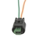 CONECTOR ELÉTRICO COMPLETO DE 2 VIAS PARA FAROL AUXILIAR DO MERCEDES BENZ - CONE168