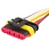 CONECTOR ELÉTRICO DE 5 VIAS PARA LANTERNAS TRASEIRAS DAS CARRETAS RANDON E GUERRA - CONE52B