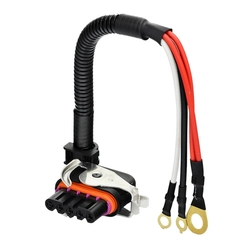 CONECTOR ELÉTRICO DE 5 VIAS PARA ALTERNADOR DE 80A E 24V - CONE80