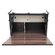 CAIXA DE COZINHA DE MADEIRA DE 1005MM X 565MM X 613MM COM 02 GAVETAS SUPORTE DE FIXAÇÃO E ACABAMENTO MADEIRADO - CXCO15B