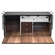 CAIXA DE COZINHA DE MADEIRA DE 1238MM X 565MM X 621MM COM 02 GAVETAS SUPORTE DE FIXAÇÃO E ACABAMENTO MADEIRADO - CXCO08C