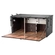 CAIXA DE COZINHA DE MADEIRA DE 1238MM X 565MM X 621MM COM 02 GAVETAS SUPORTE DE FIXAÇÃO E ACABAMENTO MADEIRADO - CXCO08C