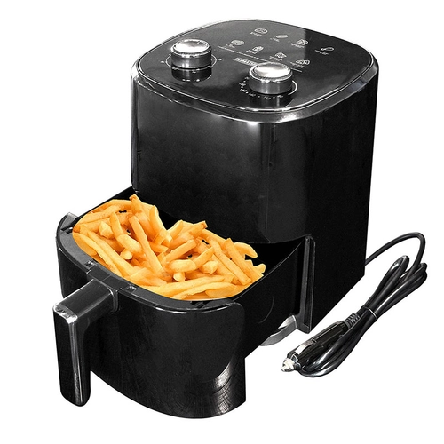 PANELA ELÉTRICA AIR FRYER COM CONTROLE DE TEMPERATURA E TIMER DE 4 LITROS 24V E 250W - PANE05-I