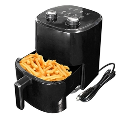 PANELA ELÉTRICA AIR FRYER COM CONTROLE DE TEMPERATURA E TIMER DE 4 LITROS 24V E 250W - PANE05-I