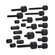 KIT ANTIFURTO DE 19 PEÇAS COM CÂMBIO G33 E G25 E 2 CHAVES DE APERTO DO SCANIA - KITS94