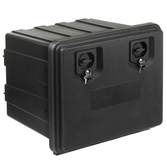 CAIXA DE FERRAMENTAS DE PLÁSTICO COM SUPORTE DE FIXAÇÃO DE 600MMX500MMX480MM - CXFE04A