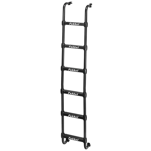 ESCADA PRETA COM 6 DEGRAUS DE 2170MM DO VOLVO GLOBETROTTER CABINE ALTA - ESCA11