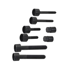 KIT ANTIFURTO DE 08 PEÇAS COM 06 PARAFUSOS E 02 CHAVES DE APERTO DO VOLVO - KITS63A