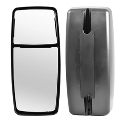 RETROVISOR PRINCIPAL MANUAL BIFOCAL COM AUXILIAR SEM DESEMBAÇADOR DO VOLKSWAGEN LADO DIREITO - RETR43A-D