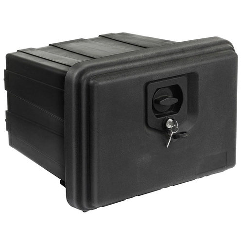CAIXA DE FERRAMENTAS DE PLÁSTICO COM SUPORTE DE FIXAÇÃO DE 420MMX280MMX340MM - CXFE02A