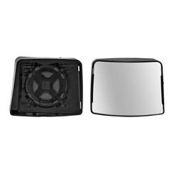 BANDEJA DO ESPELHO RETROVISOR AUXILIAR SEM DESEMBAÇADOR DO VOLKSWAGEN LADO ESQUERDO - BAND35-E