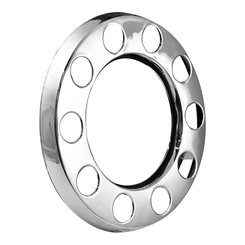 PAR DE CALOTA PARA RODA DIANTEIRA COM 10 FUROS E 3 SUPORTES DO SCANIA VOLVO MAN DAF IVECO MERCEDES BENZ E VOLKSWAGEN - CALO03