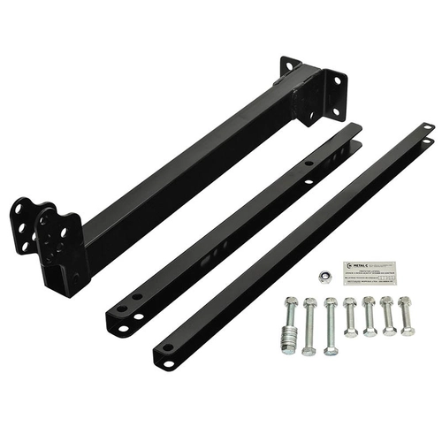 SUPORTE DE 650MM DA TRAVESSA LATERAL COM FIXAÇÃO NO CHASSIS - SUPO143