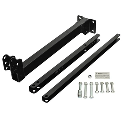 SUPORTE DE 650MM DA TRAVESSA LATERAL COM FIXAÇÃO NO CHASSIS - SUPO143