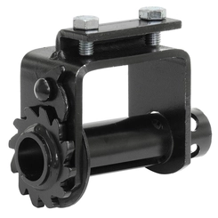 CATRACA FIXA PARA CARRETAS COM LARGURA INTERNA DE 120MM E FIXAÇÃO DE 2 FUROS PARALELOS - CATR02