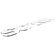 EMBLEMA CROMADO DA GRADE FRONTAL DA CABINE DO SCANIA - EMBL44