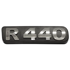 EMBLEMA DE POTÊNCIA R440 CROMADO DO SCANIA - EMBL21