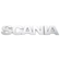 EMBLEMA CROMADO DA GRADE FRONTAL DA CABINE DO SCANIA - EMBL32