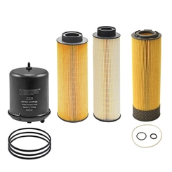 KIT DE FILTROS DE COMBUSTÍVEL LUBRIFICANTE E CENTRIFUGA DO SCANIA - KIT845