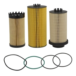 KIT DE FILTROS COM RACOR DIESEL E LUBRIFICANTES DO MERCEDES BENZ - KIT809