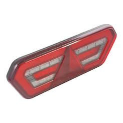 LANTERNA TRASEIRA DIAMOND IV DE LED COM DIRECIONAL SEQUENCIAL DE CONECTOR DE 5 VIAS DA GUERRA DO LADO DIREITO - LANT278-D