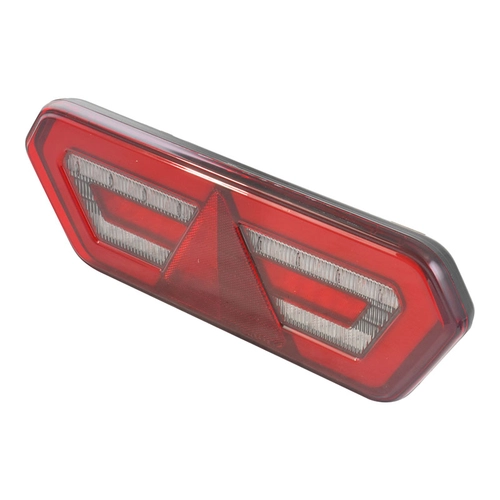 LANTERNA TRASEIRA DIAMOND IV DE LED COM DIRECIONAL SEQUENCIAL DE CONECTOR DE 5 VIAS DA GUERRA DO LADO ESQUERDO - LANT278-E