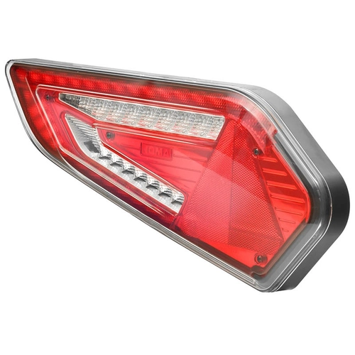 LANTERNA TRASEIRA DAS CARRETAS NOMA DE LED 24V E CONECTOR DE 5 VIAS E TRÊS DE 2 VIAS DO LADO ESQUERDO - LANT216-E