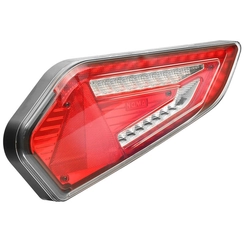 LANTERNA TRASEIRA DAS CARRETAS NOMA DE LED 24V E CONECTOR DE 5 VIAS E TRÊS DE 2 VIAS DO LADO DIREITO - LANT216-D