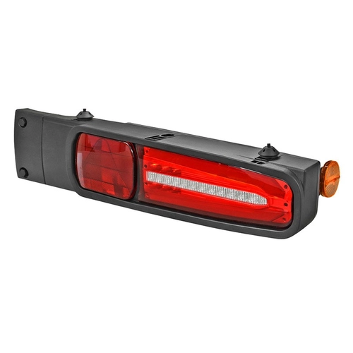 LANTERNA TRASEIRA COMPLETA DAS CARRETAS LIBRELATO DE LED COM ACABAMENTO E CONECTOR DE 5 VIAS DO LADO DIREITO ORIGINAL - LANT151A-D