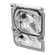 FAROL PRINCIPAL DE LÂMPADA SEM LED PARA CONECTOR DE 5 VIAS DO VOLVO LADO DIREITO - FARO48C-D
