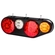 LANTERNA TRASEIRA COMPLETA DAS CARRETAS NOMA DE LED 24V COM CHICOTE DE 5 VIAS DO LADO DIREITO - LANT75-D
