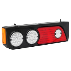 LANTERNA TRASEIRA COMPLETA DE LED PARA CONECTOR DE 7 VIAS DAS CARRETAS LIBRELATO DO LADO ESQUERDO - LANT108-E
