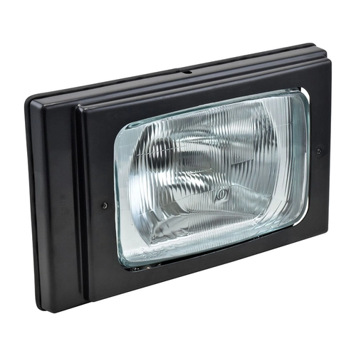FAROL PRINCIPAL DE LÂMPADA COM SUPORTE DE AÇO PINTADO E MOLDURA DO SCANIA PARA AMBOS OS LADOS - FARO01