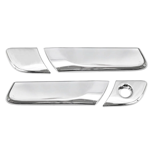 CONJUNTO DE APLIQUE CROMADO DA MAÇANETA DE PORTA DO VOLVO - APLI04