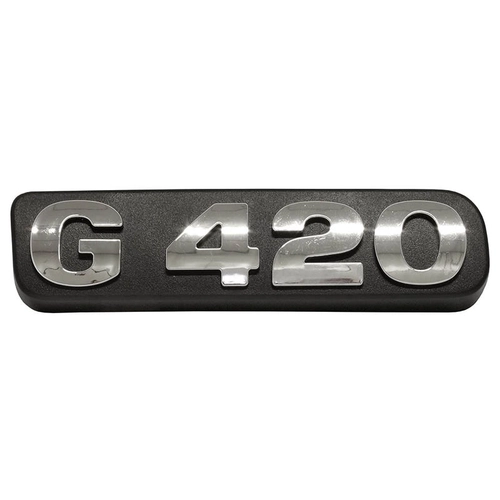 EMBLEMA DE POTÊNCIA G420 CROMADO DO SCANIA - EMBL37