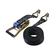 CONJUNTO DE AMARRAÇÃO DE 3 TONELADAS COM CINTA DE 8,70M X 50MM E CATRACA DE 0,50M X 50MM COM GANCHO J - PRETO - CONJ03F-PR-I