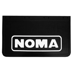 PARA BARRO DAS CARRETAS NOMA COM 660X365MM E ESCRITA INFERIOR DE BORRACHA SINTÉTICA - PABA115