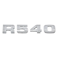 EMBLEMA DE POTÊNCIA R540 CROMADO DA GRADE FRONTAL DO SCANIA - EMBL54-CR