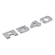EMBLEMA DE POTÊNCIA R540 CROMADO DA GRADE FRONTAL DO SCANIA - EMBL54-CR